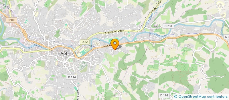 localisation de l'entreprise FROGET MAXIME  APT