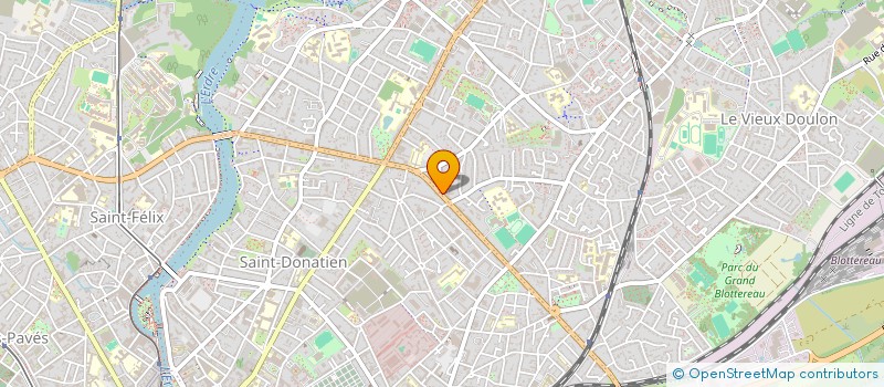 localisation de l'entreprise FROGS ON STAGE  NANTES