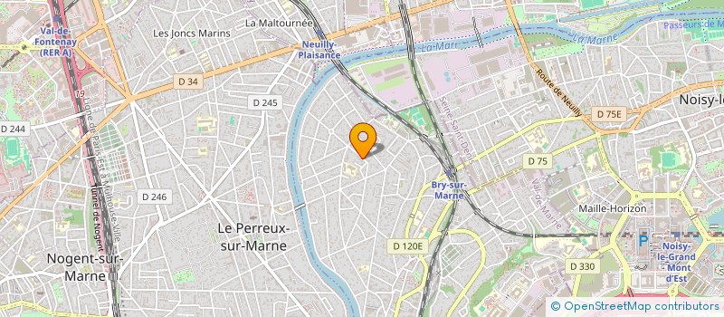 localisation de l'entreprise FROGY  BRY-SUR-MARNE