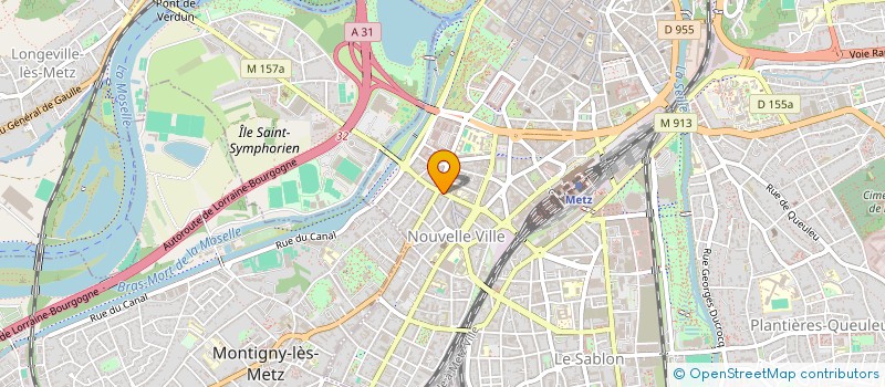 localisation de l'entreprise FROHMAN CFME à METZ