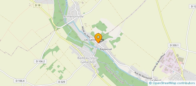 localisation de l'entreprise FROID ASSISTANCE à BAILLEAU-ARMENONVILLE