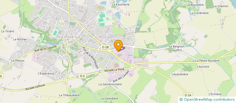 localisation de l'entreprise FROID CEMI à LE POIRE-SUR-VIE