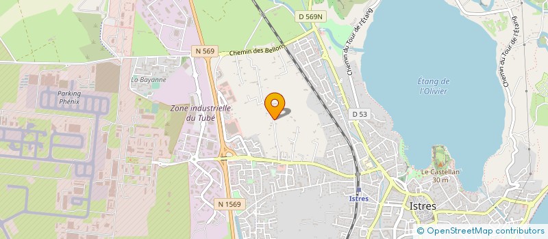 localisation de l'entreprise FROID CHAUD FOSSEEN à ISTRES