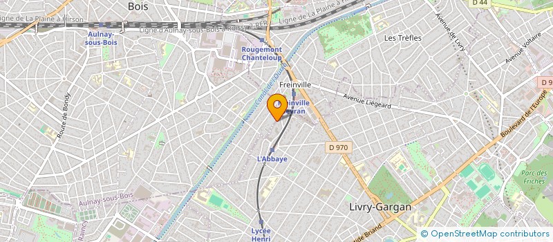 localisation de l'entreprise FROID CLIM NET à LIVRY-GARGAN