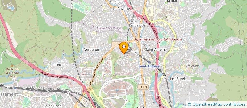 localisation de l'entreprise FROID CLIM PRO SERVICES à MARSEILLE