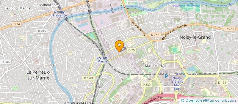 localisation de l'entreprise FROID CLIM REPARATION à NOISY-LE-GRAND