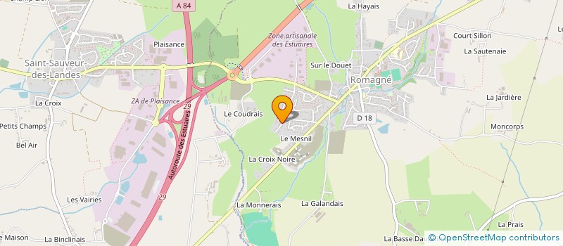 localisation de l'entreprise FROID CLIMATISATION MULTISERVICES BRETAGNE  BEAUCE