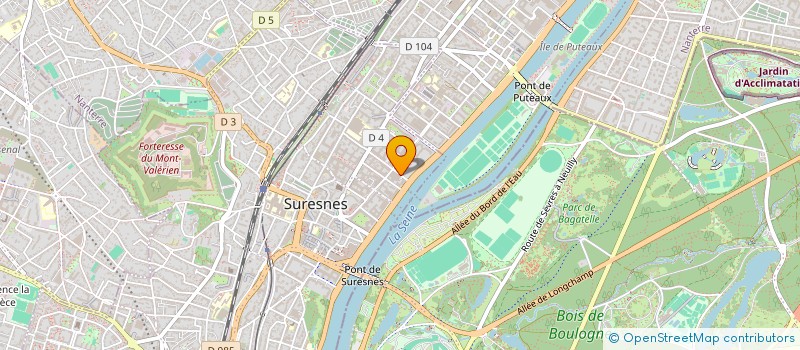 localisation de l'entreprise FROID CONTINENTAL à SURESNES