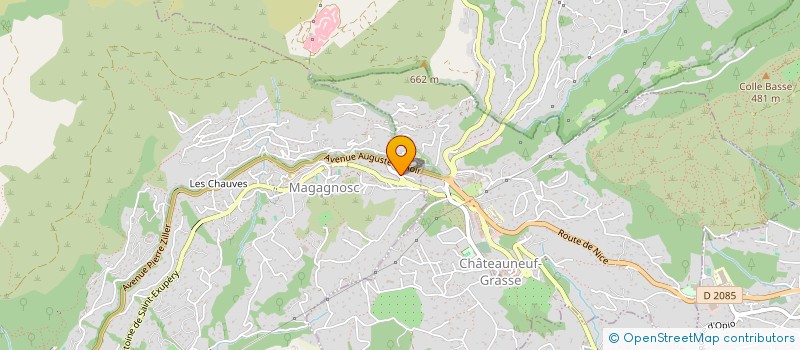 localisation de l'entreprise FROID COTE D'AZUR à GRASSE