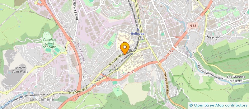localisation de l'entreprise FROID EQUIPEMENT SERVICE HAUT VIVARAIS à SAINT-ETIENNE