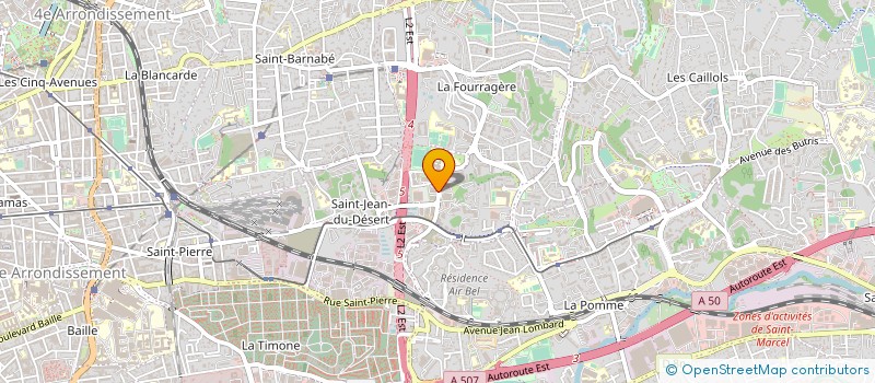 localisation de l'entreprise FROID ET TECHNIQUE à MARSEILLE