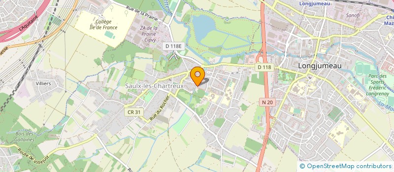localisation de l'entreprise FROID INSTALLATION DE DEPANNAGE à SAULX-LES-CHARTREUX