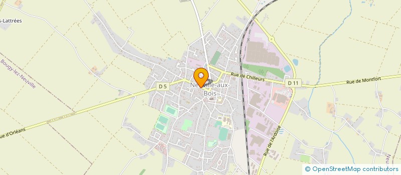 localisation de l'entreprise FROID MAINTENANCE SERVICES à NEUVILLE-AUX-BOIS