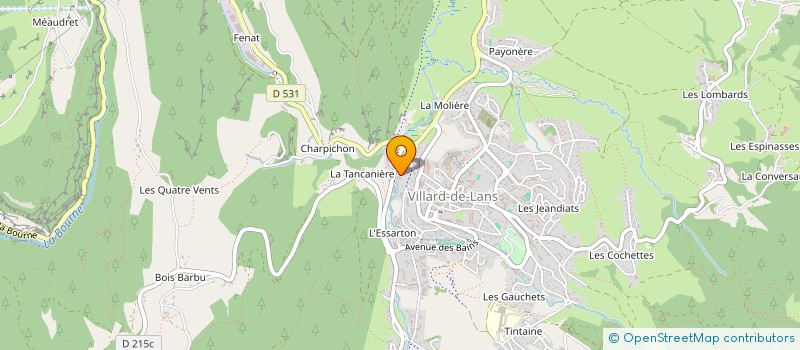 localisation de l'entreprise FROID NOUVEL AIR  VILLARD-DE-LANS