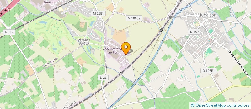 localisation de l'entreprise FROID OCCITAN à MUDAISON