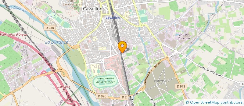 localisation de l'entreprise FROID PALOMBI à CAVAILLON