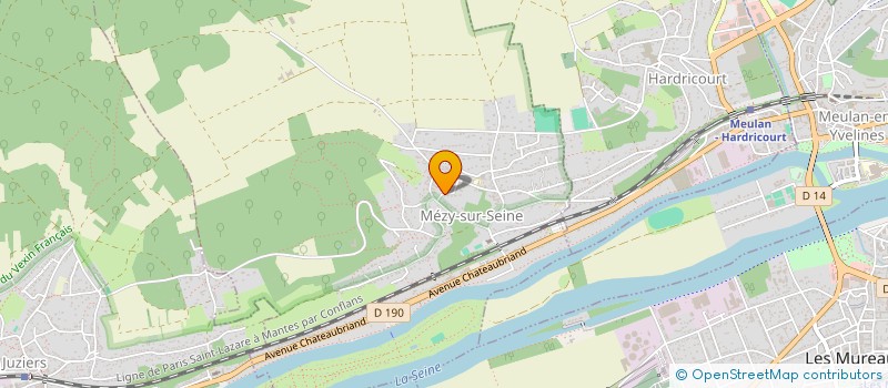 localisation de l'entreprise FROID PRO SERVICE à MEZY-SUR-SEINE