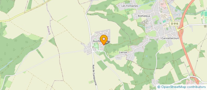 localisation de l'entreprise FROID QUANTIQUE  NEUILLY-SOUS-CLERMONT