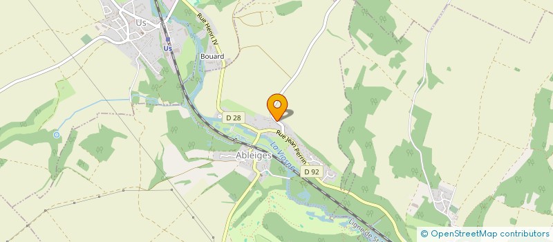 localisation de l'entreprise FROID QUOTIDIEN  ABLEIGES