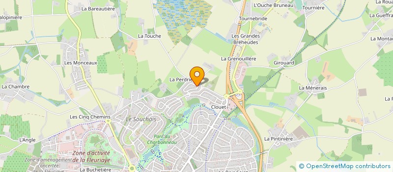 localisation de l'entreprise FROID SERVICE 44 à CARQUEFOU