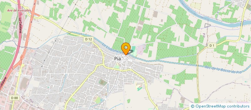 localisation de l'entreprise FROID SERVICE  PIA