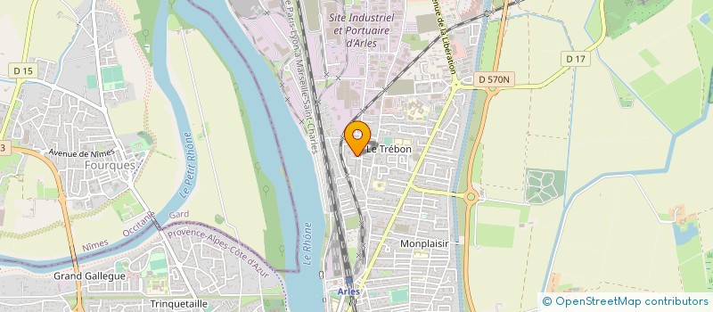 localisation de l'entreprise FROID SERVICE ARLESIEN à ARLES