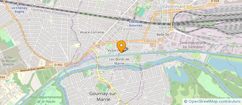 localisation de l'entreprise FROID SERVICES à CHELLES