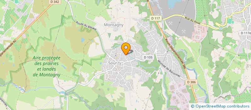 localisation de l'entreprise FROID SERVICES SARL  MONTAGNY