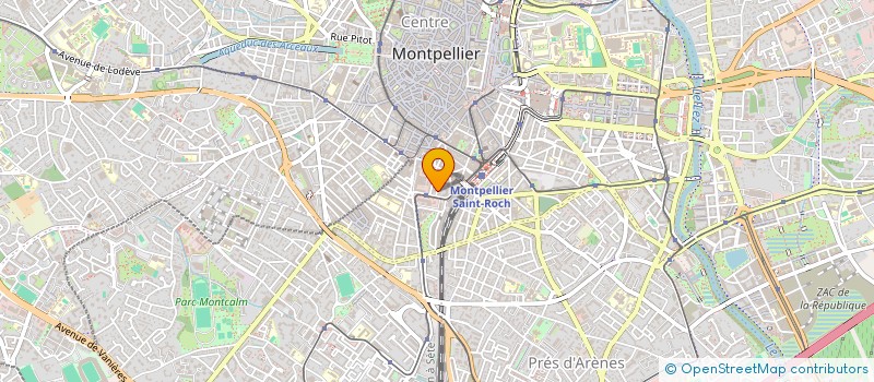 localisation de l'entreprise FROID SUD ENERGIE à MONTPELLIER