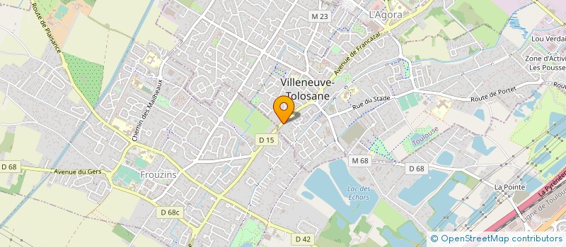 localisation de l'entreprise FROID TOLOSAN à VILLENEUVE TOLOSANE