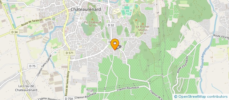 localisation de l'entreprise FROIDCOMBI à CHATEAURENARD