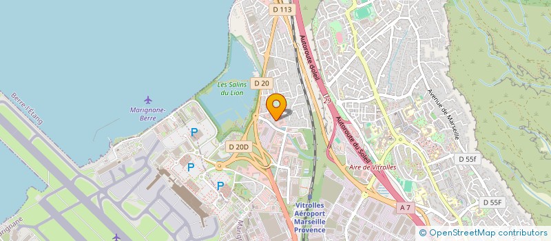 localisation de l'entreprise FROIDTECH à VITROLLES
