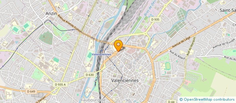 localisation de l'entreprise FROISSART  VALENCIENNES