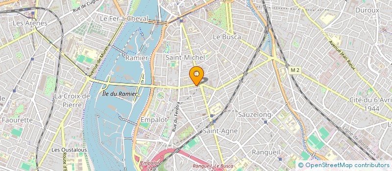 localisation de l'entreprise FROISSART MAGES à TOULOUSE