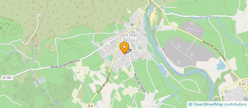 localisation de l'entreprise FROM  SAINT-JEAN-DE-FOS