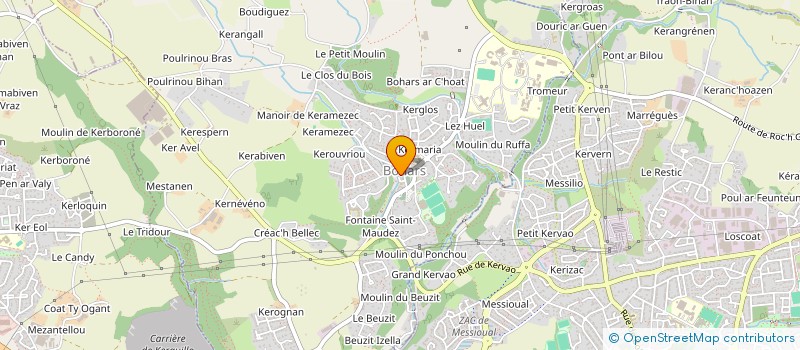 localisation de l'entreprise FROM BOHARS  BOHARS