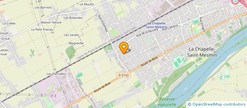 localisation de l'entreprise FROM & CAU  LA CHAPELLE-SAINT-MESMIN