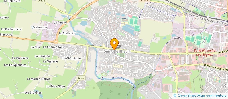 localisation de l'entreprise FROM'DESRUES  SAINT-BERTHEVIN