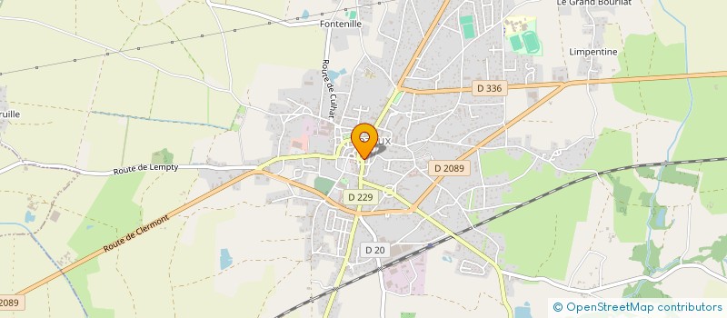 localisation de l'entreprise FROM'LEZOUX  LEZOUX