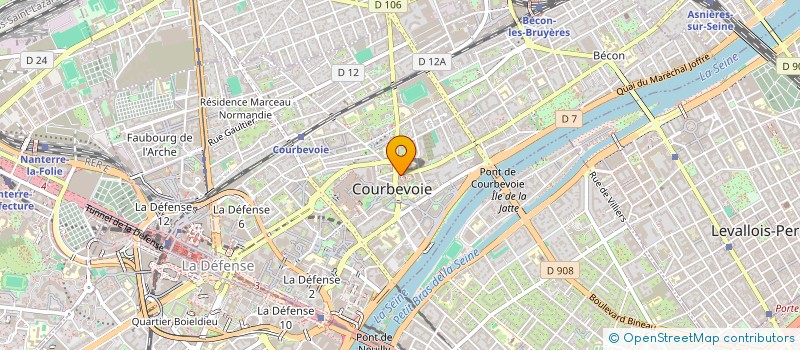 localisation de l'entreprise FROM SCRATCH CONSULTING à COURBEVOIE