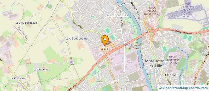 localisation de l'entreprise FROM THE STARS à QUESNOY-SUR-DEULE