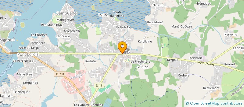 localisation de l'entreprise FROMAGEONS BELZ  BELZ