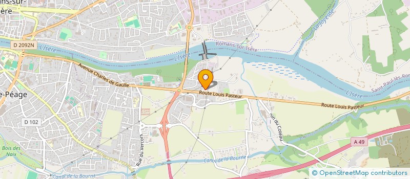 localisation de l'entreprise FROMAGERIE CHATUZANGE  CHATUZANGE-LE-GOUBET