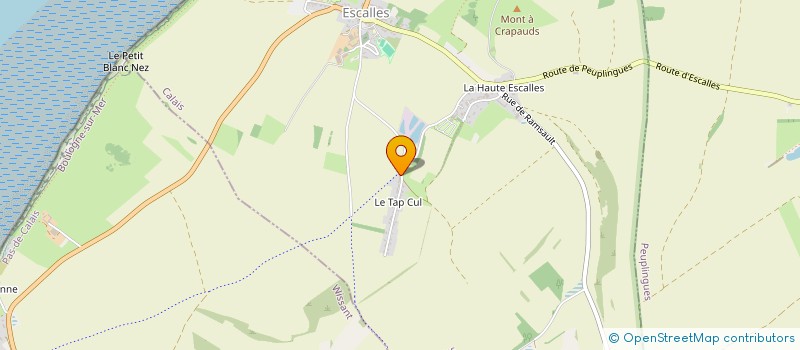 localisation de l'entreprise FROMAGERIE CHEZ GEORGETTE  ESCALLES