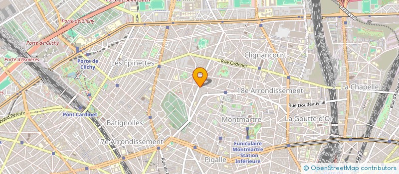 localisation de l'entreprise FROMAGERIE DAMREMONT  PARIS