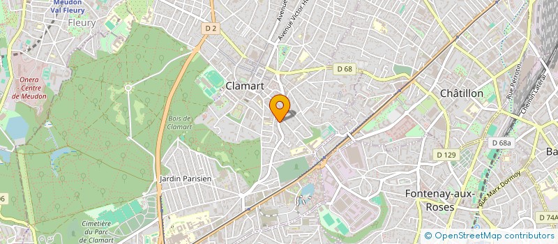 localisation de l'entreprise FROMAGERIE DE BIEVRES à CLAMART