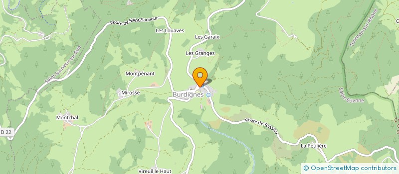 localisation de l'entreprise FROMAGERIE DE BURDIGNES à BURDIGNES