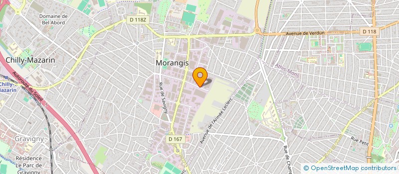 localisation de l'entreprise FROMAGERIE DE PARIS à MORANGIS
