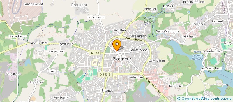 localisation de l'entreprise FROMAGERIE DE PLOEMEUR  PLOEMEUR