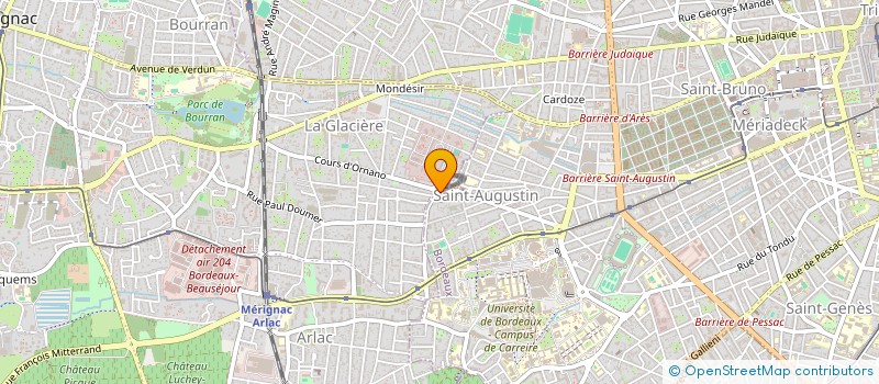 localisation de l'entreprise FROMAGERIE DE SAINT AUGUSTIN  BORDEAUX